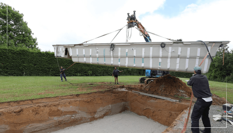 placement et construction piscine